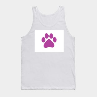 Pink paw Tank Top